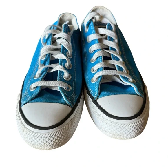 Converse Blue Sneakers women’s size 6.5 - Picture 2 of 6